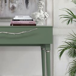 Консоль Арт Колор matte Классик Сильвер Зеленый нефрит матовый