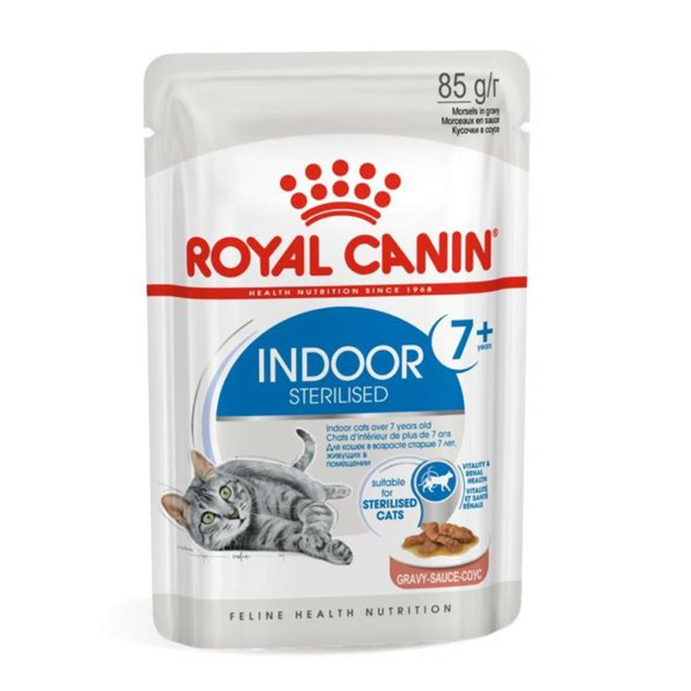 Royal canin индор стерилайзд 7+ соус