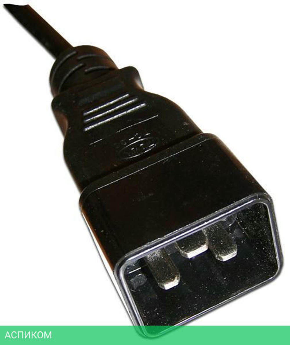 Шнур питания Lanmaster LAN-PP13/20-2.0-BK черный