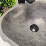 Раковина из речного камня RS63687 (42*37*16) 0122