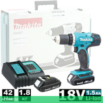 Дрель-шуруповерт Makita DDF453SYE