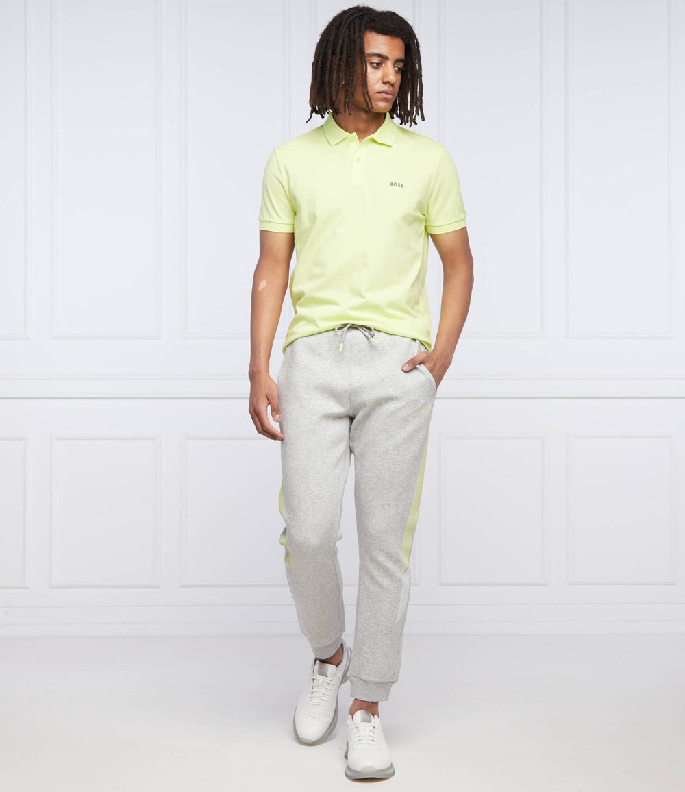 поло piro BOSS GREEN - лимонный(50469258)