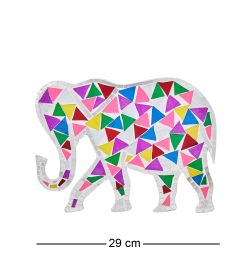 Decor and Gift 48-007-03 Панно «Слон» набор из семи (мозаика, о.Бали)