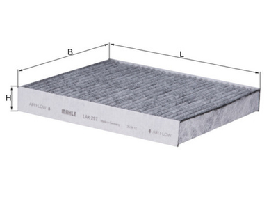MAHLE - LAK297-MAH - Filter, vazduh unutrasnjeg prostora