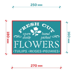 Клеевой трафарет-надпись 003