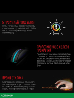 Мышь A4Tech Bloody W60 Max черный