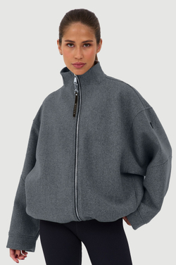 Пальто Crop Penhaligon Dark Grey