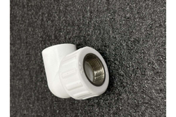 Колено комбинированный PPR внутр. р. 25х 3/4, белый, РТП (10793)