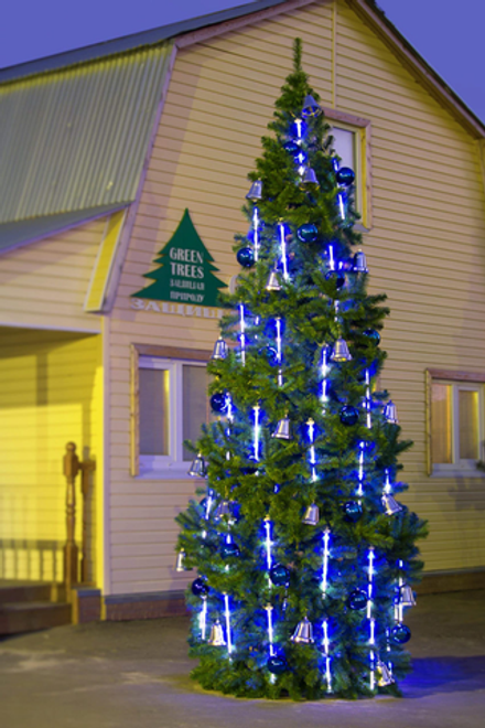 Комплект освещения Тающие сосульки для елей высотой 22 м., 178 сосулек * 1 м., Green Trees (TS22)