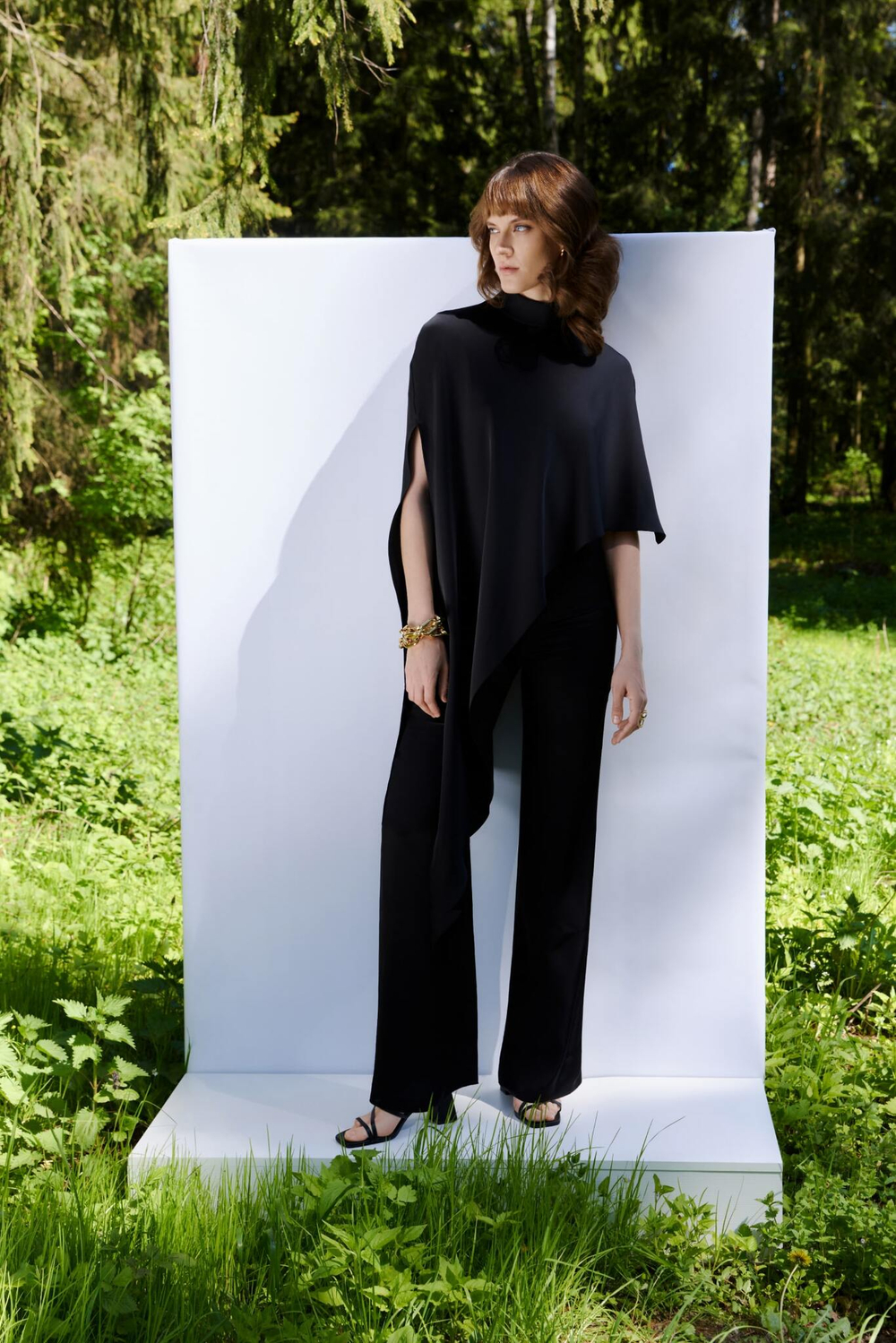 Брюки палаццо