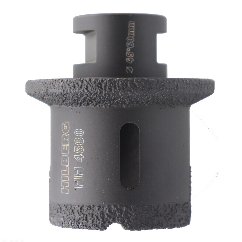 Коронка-фреза алмазная по плитке 45-60 мм Hilberg Super Hard М14 HH4560