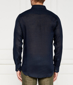 Льняная рубашка CAMICIA Aeronautica Militare - темно-синий(CA1239CT3089)