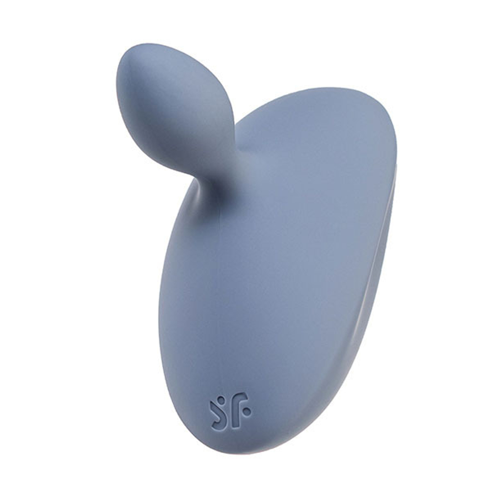 Серая анальная вибровтулка 7,8см Satisfyer Booty Absolute Beginners 4