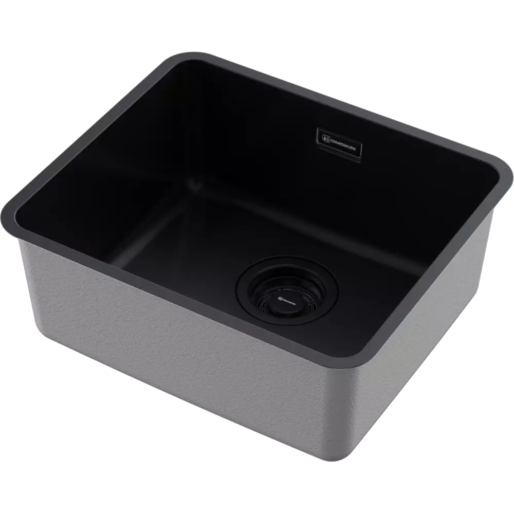 Кухонная мойка Omoikiri Omi 43-U/I-GB Ultra Mini нерж.сталь/графит