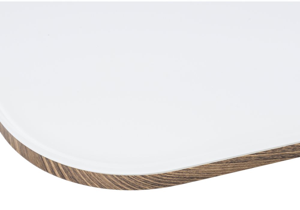 Стол на тумбе Фернан 140(180)х80х76 орех кантри / белый