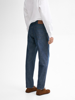 Massimo Dutti Зауженные джинсы из 100% хлопка, индиго