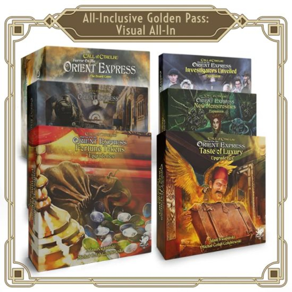 Horror on the Orient Express - настольная игра