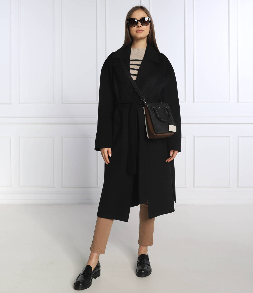 Хлопковый тренч coletti BOSS BLACK - черный(50479530)