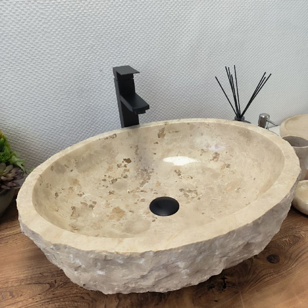 Раковина из мрамора Erozy Cream EM-62654 55*46*15 123