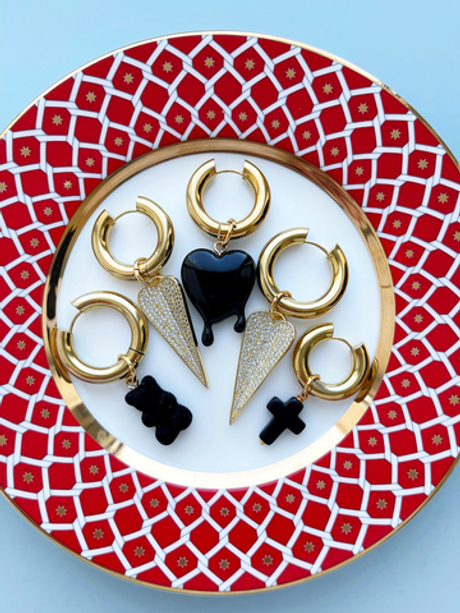 Подвеска Сердце пылающее