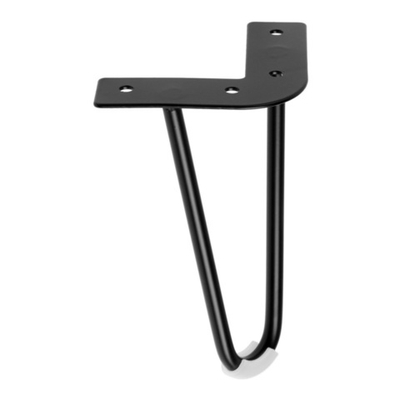 Опора мебельная CAPPIO OP06, h=150 мм, d=8 мм, 11х11 мм, цвет матовый черный 9618016