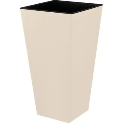 Горшок для цветов InGreen London CUBE 300х564мм 34л c дренаж. вставкой калифорнийский