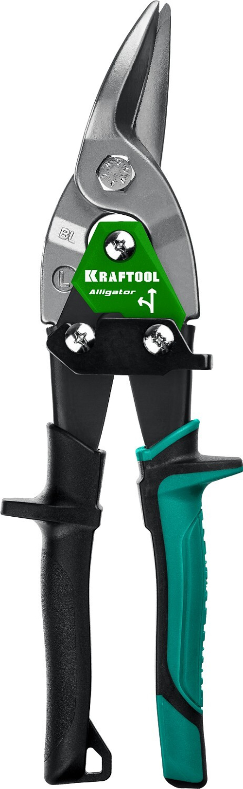 KRAFTOOL Alliator, 250 мм, левые ножницы по металлу (2328-L)