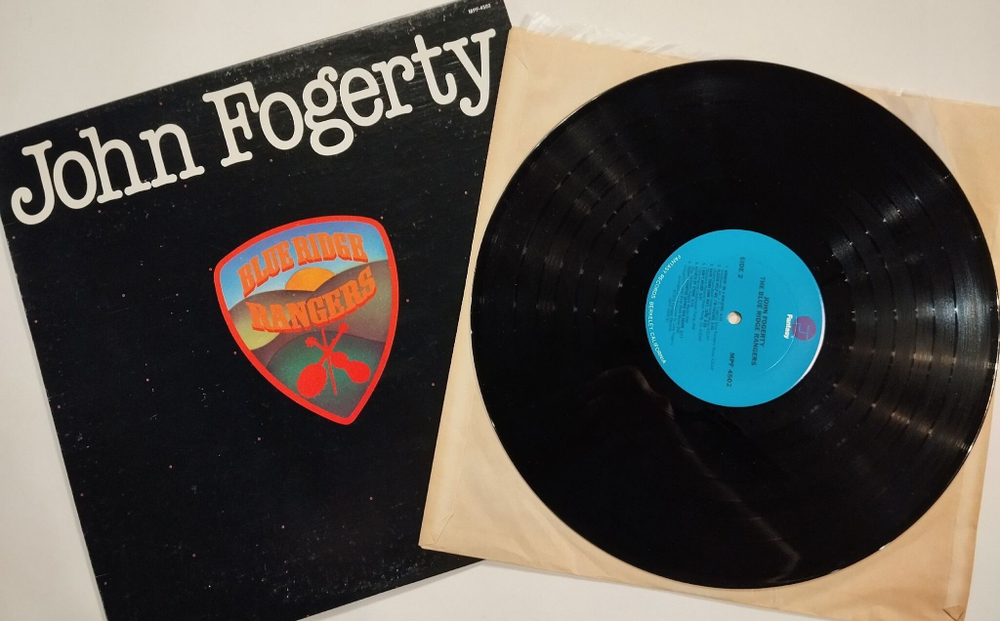 Винтажная виниловая пластинка LP John Fogerty Blue Ridge Rangers (USA 1981)