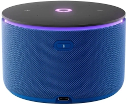 Умная колонка Yandex Станция Мини 3 Про Алиса синий 18W 1.0 BT/Wi-Fi (YNDX-00059BLU)