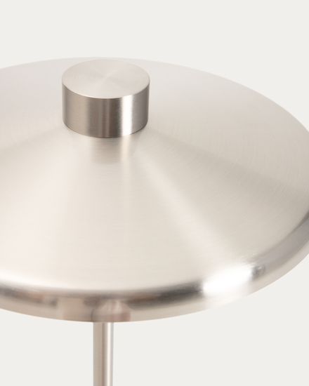 Торшер Nuvira из светло-серого металла