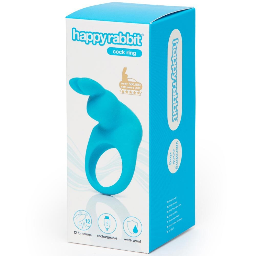 Эрекционное виброкольцо Happy Rabbit Rechargeable Rabbit с кроликом