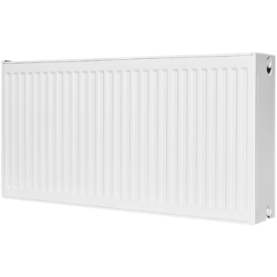 Радиатор панельный профильный ROMMER Compact тип 33 - 500x1000 мм (подкл.боковое, белый)