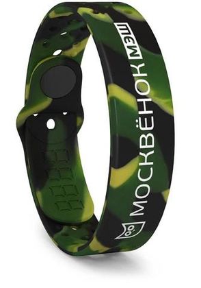 Браслет Москвёнок ACTIVE хаки (проход + питание)