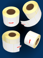 Термоэтикетки ТОП 700 шт в рулоне, размер 58х40 самоклеющиеся 1 рулон