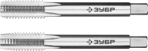 ЗУБР М10x1.5мм, комплект метчиков, сталь Р6М5, машинно-ручные