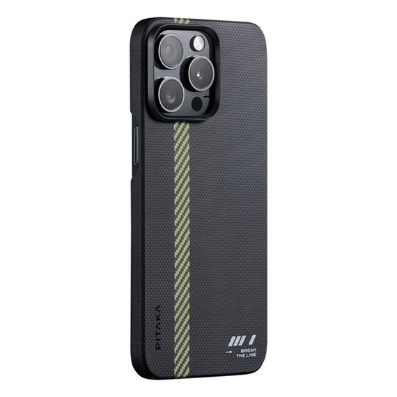 Чехол Pitaka MagEZ Case 5 для iPhone 15 Pro Break the Line (KI1501BTL)