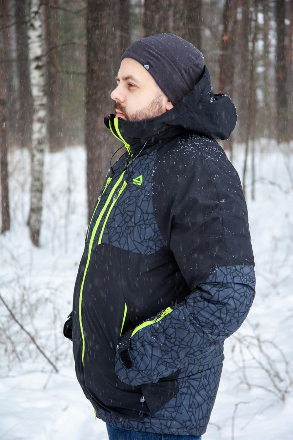 Куртка мужская Arctica  (таслан, черный), Payer, Novatex