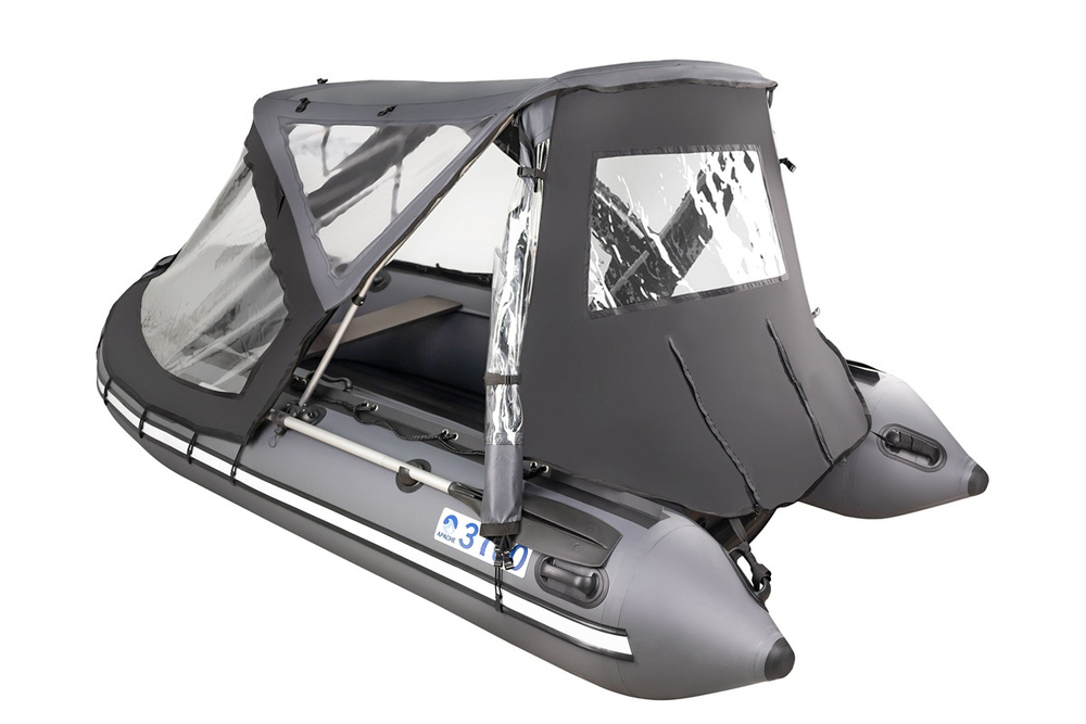 Тент трансформер Апачи 370 НДНД (графит/черный)