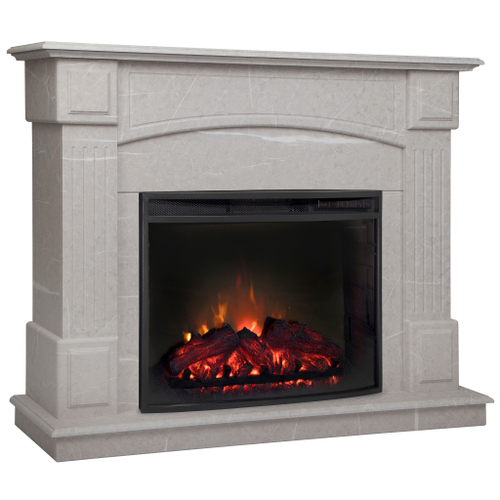 Каминокомплект Real Flame Carolina 24/25,5 WT-F714 с очагом Evrika 25,5