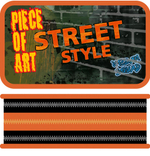 Пенал 3 секц. большой тканевый торец 190/105 "Street style 2025"