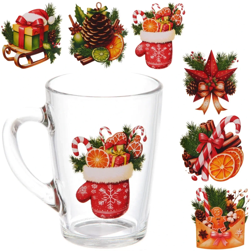 Кружка 300мл «Зимняя фантазия» 6 видов