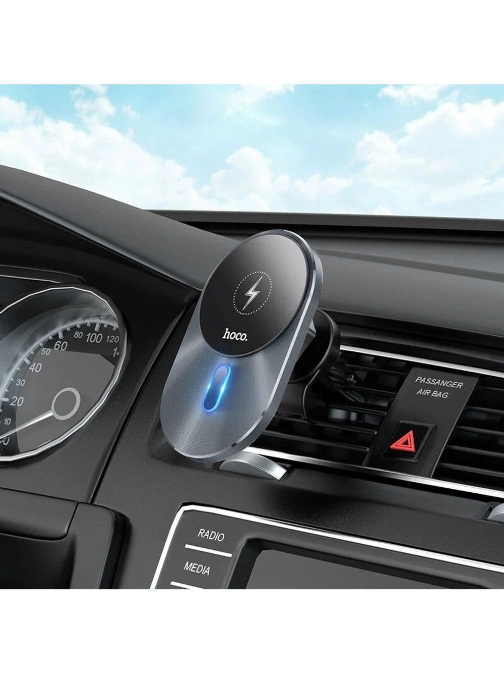 Держатель в авто CA91 15W MagSafe в воздуховод