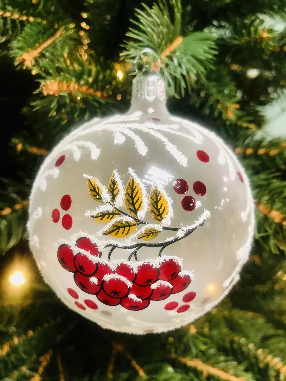 Елочное украшение шар 85 мм