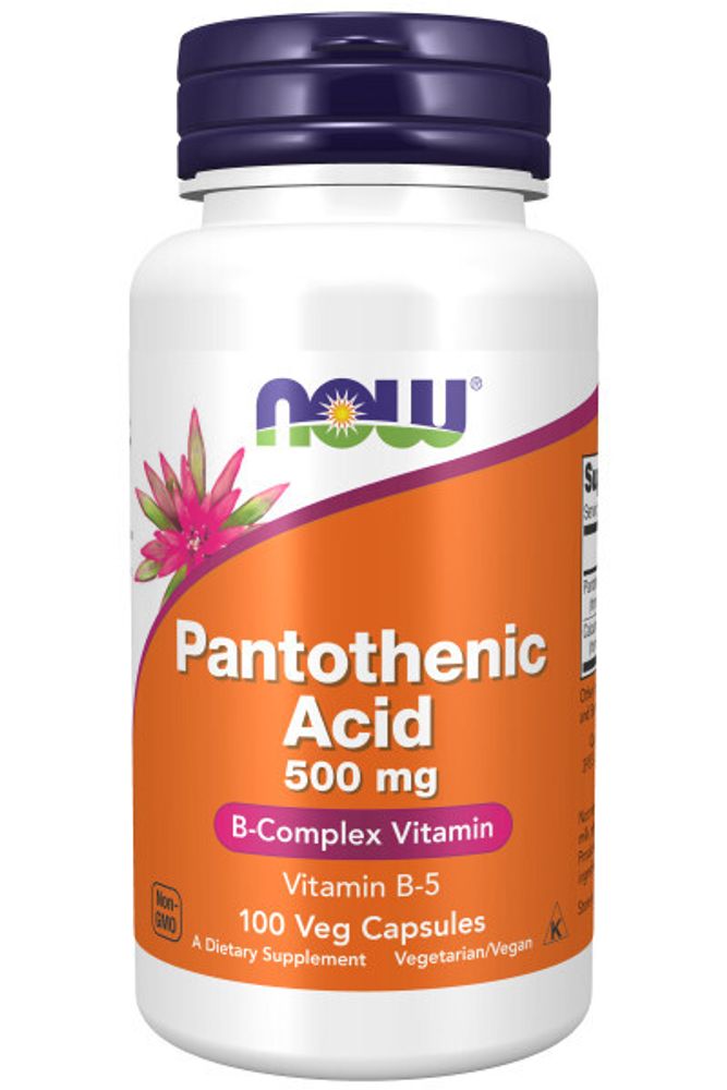 Pantothenic Acid 500 mg 100 caps