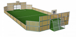 Площадка MUGA, 12x24, низкая - WPC