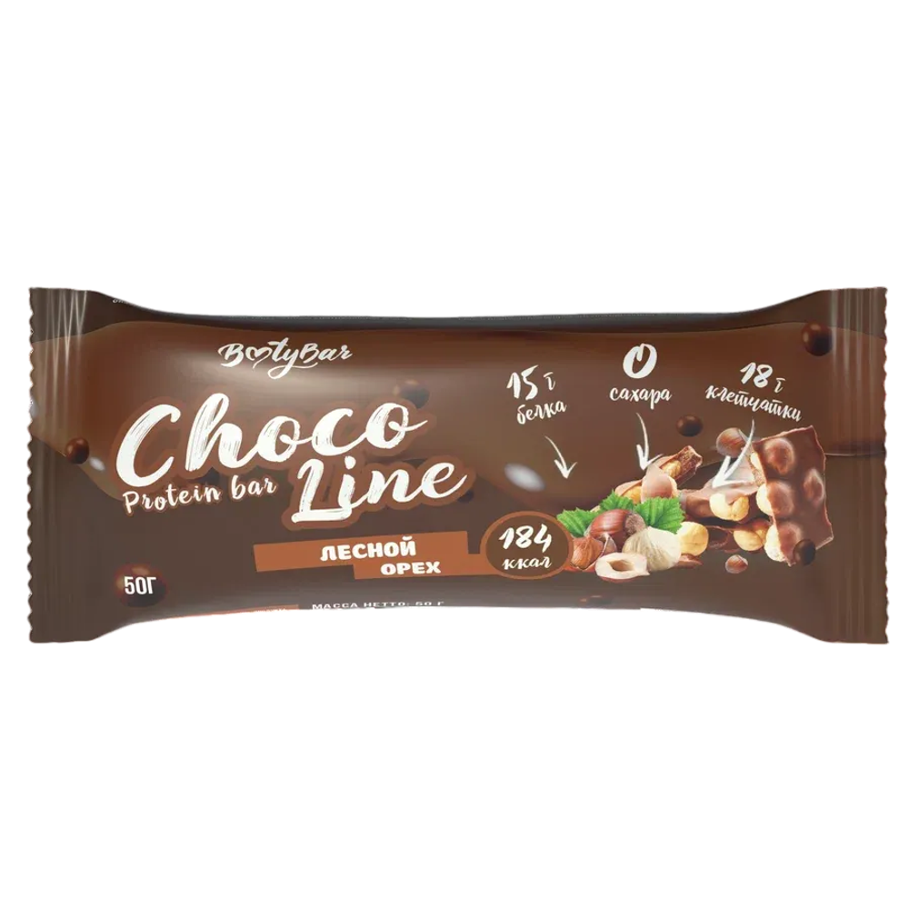 BootyBar Chocolate Line 50гр , Протеиновый батончик