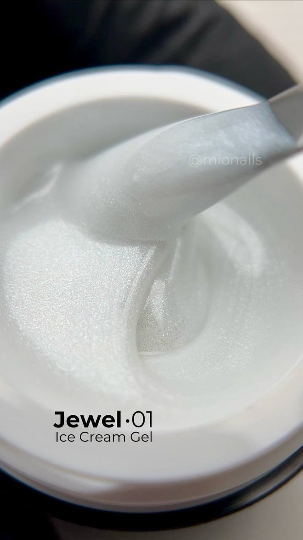Гель MIO NAILS  "ICE CREAM GEL" - JEWEL № 01 , 13 гр