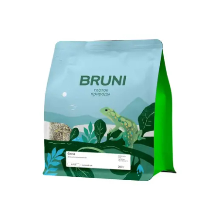Чай зеленый Сенча ТМ BRUNI, 200 гр.