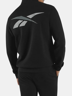 Толстовка мужская REEBOK LOGO PLACEMENT QUARTER ZIP