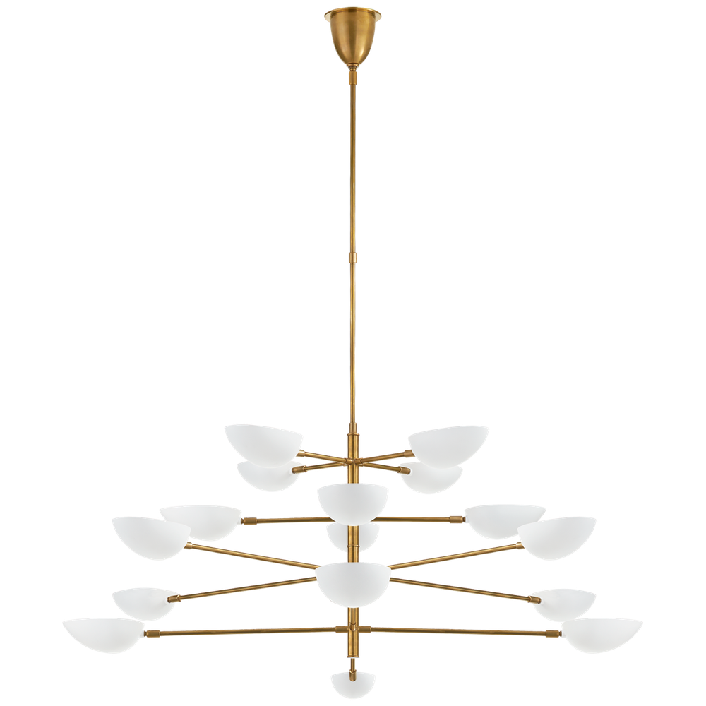 Люстра Visual Comfort Graphic Grande Four-Tier Chandelier (Open Box)